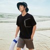 【高弹】柒牌短袖T恤男士2024夏季新款时尚休闲宽松舒适圆领上衣	126T72810 商品缩略图3