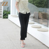 佐尔美夏季新款 气质百搭松紧腰桑蚕丝单裤长裤E32KS40 商品缩略图0