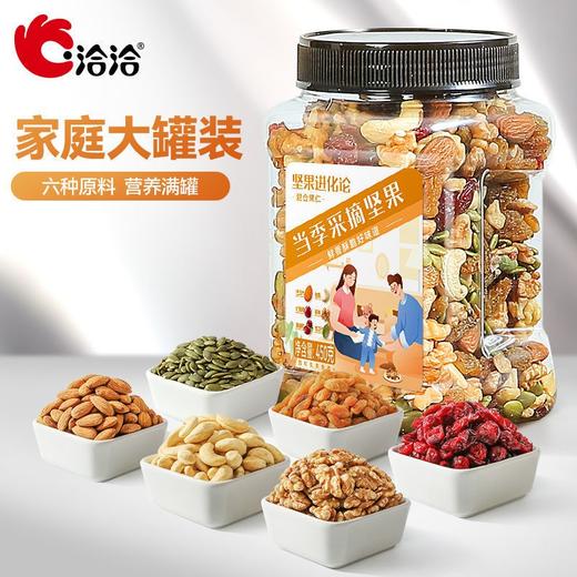 洽洽坚果进化论罐装坚果450g（坚果+果干） 商品图1