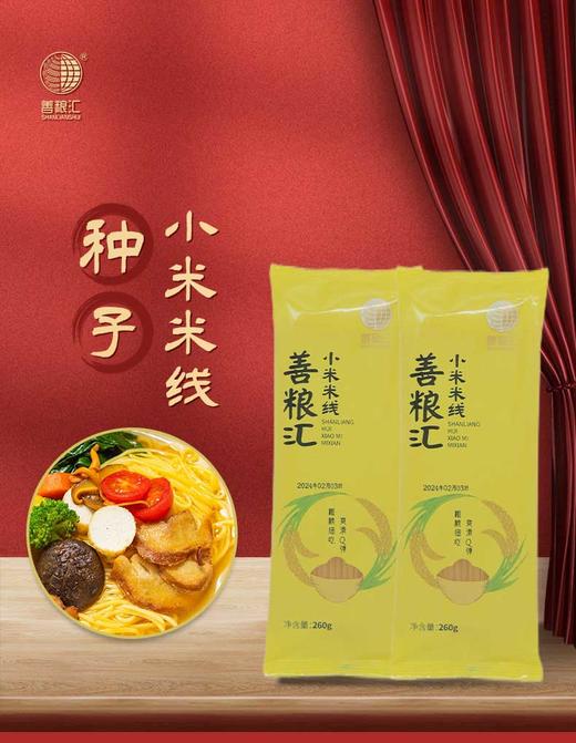 善粮汇小米米线，胚芽种子米线 商品图0