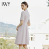 IWY/清新粉色西装领连衣裙女高端显白收腰西装裙播音主持人美容院Q1132-P 商品缩略图3