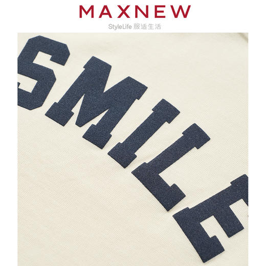 【T恤】童装精梳棉舒适亲肤原创字母印花T恤 1N2341206 商品图3