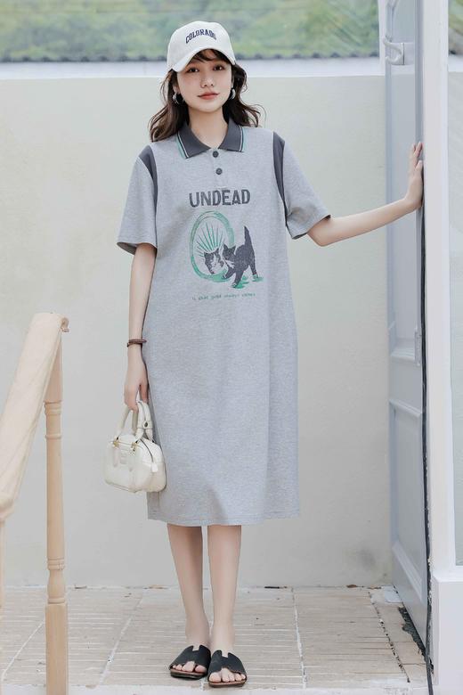 柚丁 休闲连衣裙 9L23L26326 商品图2