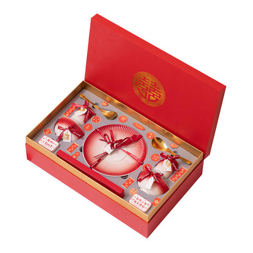 新婚礼物送新人新娘创意餐具碗碟盘礼盒套装 商品图4