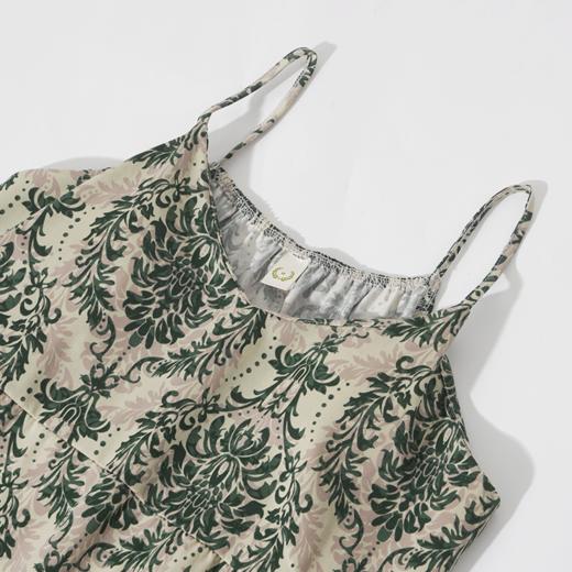 茧墨 绿野仙踪度假风带胸垫吊带裙 商品图1