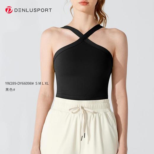 新中式挂脖复古型运动文胸高弹软糯更亲肤DY66098-JL-YW289 商品图12