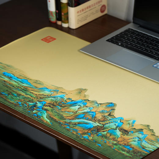 千里江山&敦煌飞天 办公桌垫 商品图5