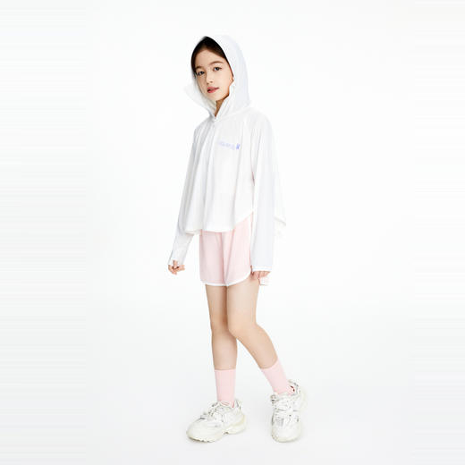 【UPF50+】女童宽松冰丝外套冰感防晒衣抗紫外线安奈儿童装EG425114 商品图5