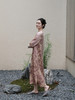 盛唐婧 |提花真丝缎粉黛佳人连衣裙 商品缩略图6