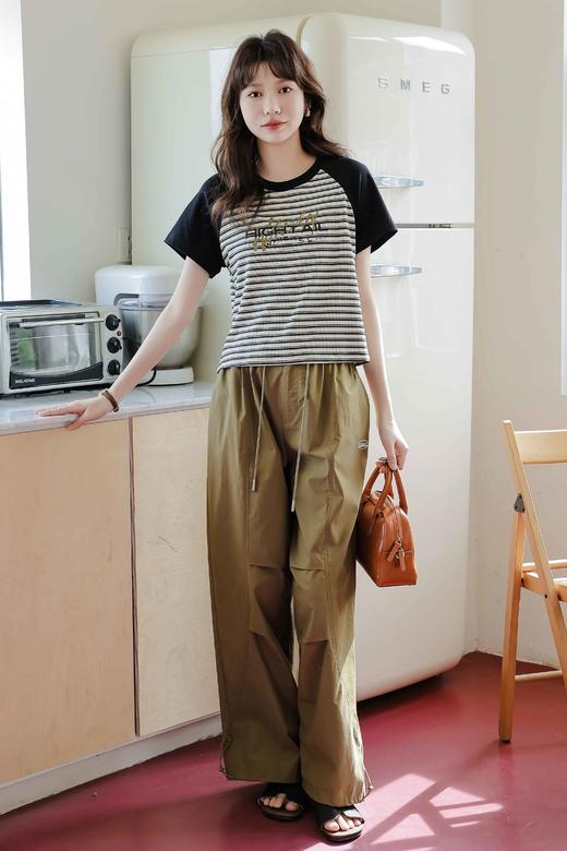 柚丁 工装裤 9L21K29271 商品图1