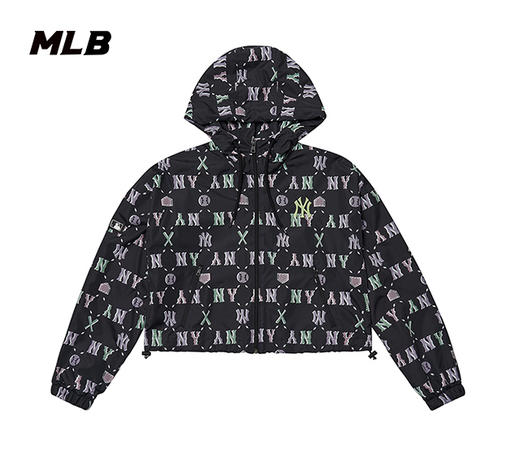 MLB男女同款时尚老花防风夹克3FWJM0121 商品图0