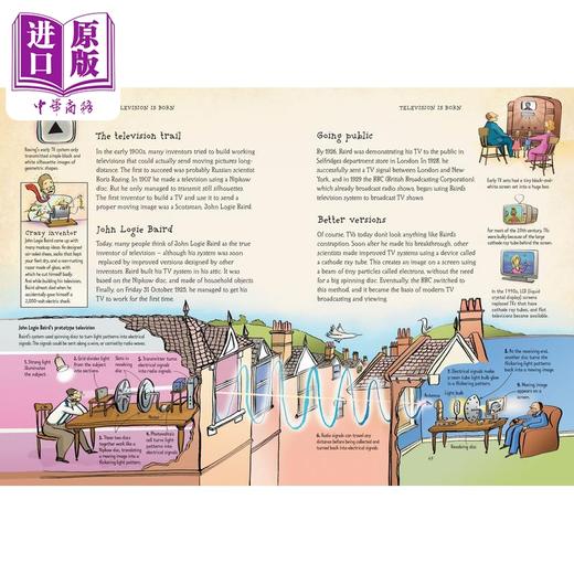 【中商原版】发明的故事 Story of Inventions 英文原版 儿童科普故事绘本 科学发明知识百科读物 进口图书 8-11岁 儿童读物 商品图4