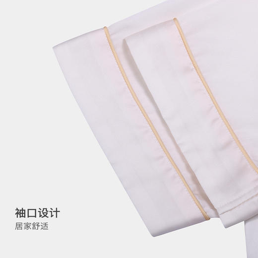 美季美优女士丝质撞色印花短袖套装J420505 商品图2