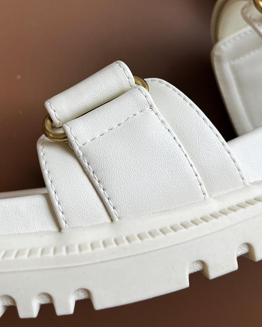 现货 THS 5.25-限时 D家 新款魔术贴可调节厚底凉鞋 2色 BZ1180 商品图6