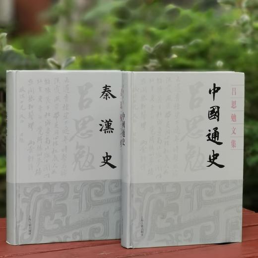 吕思勉文集：《中国通史》《秦汉史》，精装，32开，吕思勉著，上海古籍出版社2020年版，印次不等，两册总定价：148，总售价：62元。品相9成。 商品图0