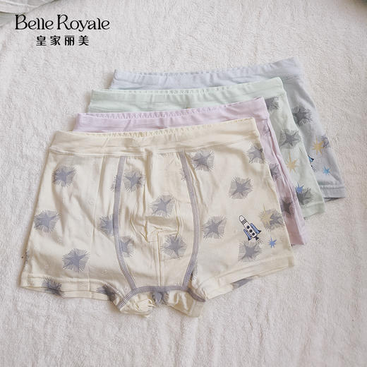 男童内裤莫代尔宝宝四角短裤儿童纯棉男孩平角底裤 YXNT016/20442 商品图5