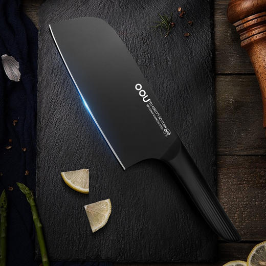 抗菌黑刃菜刀组合 | 独创BO氧化防锈专利 致密防锈膜 抗腐蚀性强 经久耐用 独创OPD抗菌专利【拾爸精选】 商品图9