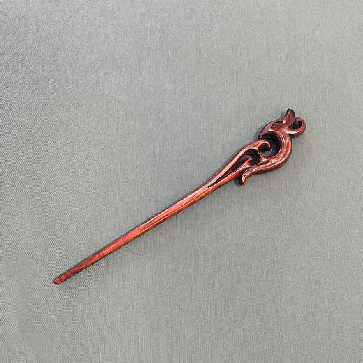 凤舞&莲荷°犀牛紫檀发簪 商品图2