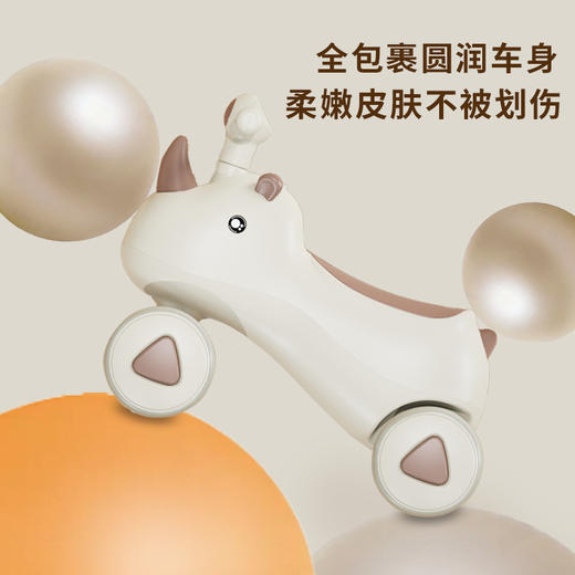 【滑行助步，畅骑乐行！】儿童滑行车1-3岁 男女宝宝学步车 婴儿学步滑行车 防侧翻四轮溜溜车 儿童平衡车-QQ 商品图1