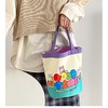 「买1送1！数款可选」帆布水桶包可爱涂鸦童趣插画手提圆桶妈咪收纳包箱包便当袋上班小拎包 商品缩略图3