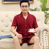 【中老年睡衣】夏季薄款男士短袖 纯棉中年爸爸休闲宽松大码家居服套装 父亲节 商品缩略图6