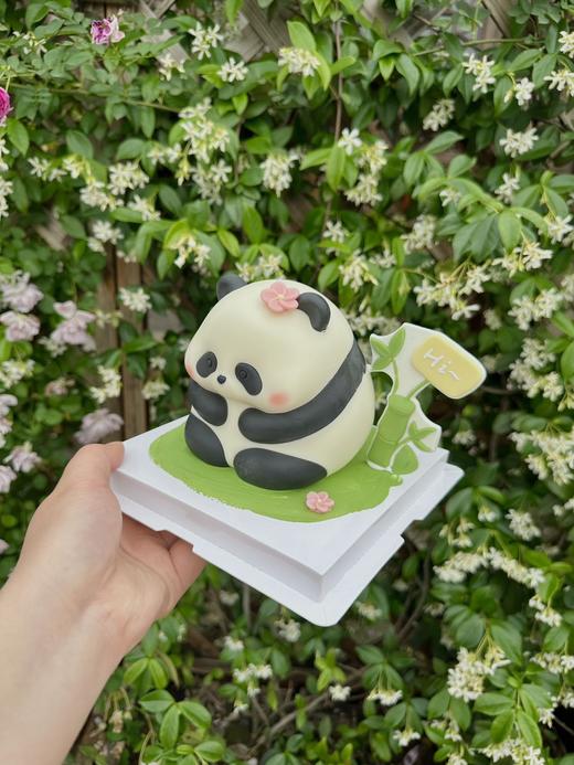 巧克力熊猫蛋糕 商品图0