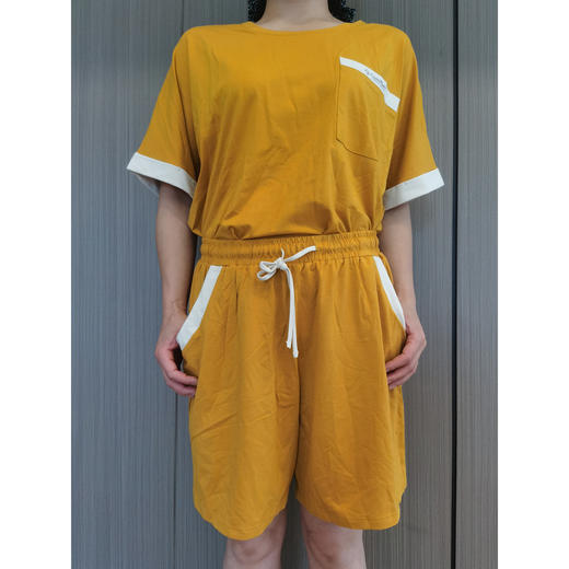 【可积分兑换】【原价159元】女士短袖短裤套装家居服居家衣服裤子【FJ22322】 商品图2