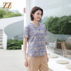 佐尔美夏季新款 气质时尚桑蚕丝短袖衬衣女E32CS80 商品缩略图3