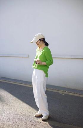 小个子彩色穿搭，明媚又有趣