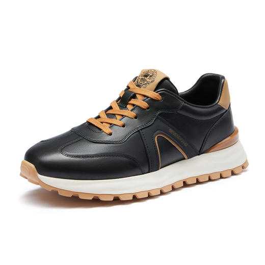 柒牌男士休闲鞋2024春夏款休闲运动鞋舒适百搭户外跑步鞋低帮男鞋	126X70060 商品图4