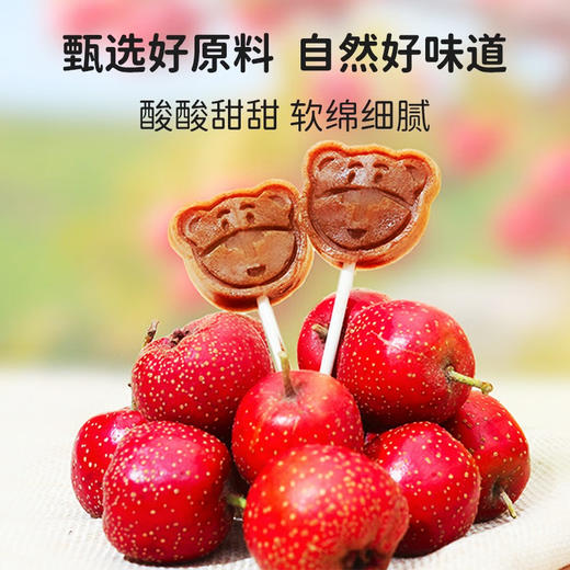 本丁敏星小熊山楂棒棒糖64g 商品图3