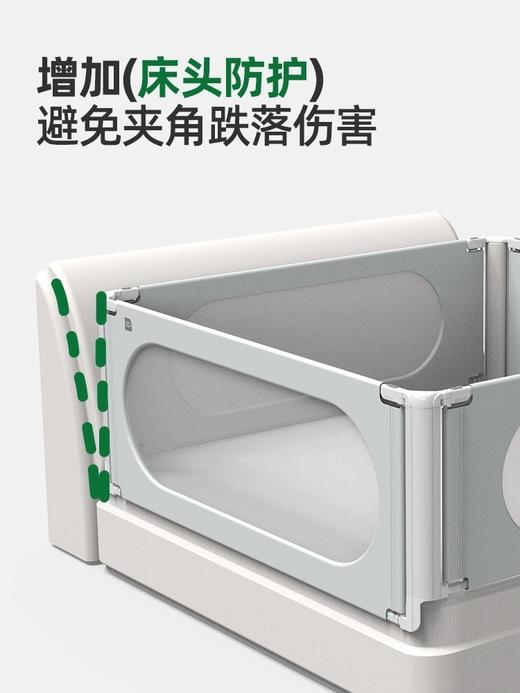 【品牌直供】果然好奇床四面一体围栏 商品图1