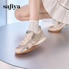 Safiya/索菲娅2024秋 芭蕾仙女风绸缎蝴蝶结透气百搭运动休闲鞋 SF43112017 商品缩略图5