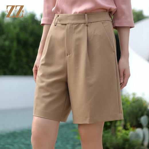 佐尔美夏季新款 时尚休闲百搭五分裤女E32K5101 商品图2
