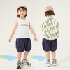 贝贝怡儿童套装衬衫2024夏装新款纯棉背心男童宝宝T恤短裤三件套 商品缩略图12