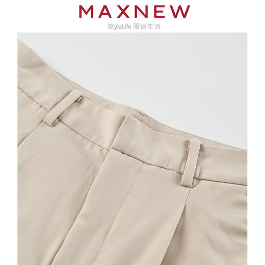 【短裤】女装柔软轻通勤高腰斯文短裤 1N2224205 商品图3