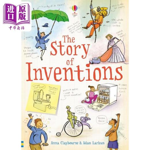 【中商原版】发明的故事 Story of Inventions 英文原版 儿童科普故事绘本 科学发明知识百科读物 进口图书 8-11岁 儿童读物 商品图0