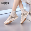 Safiya/索菲娅2024秋 芭蕾仙女风绸缎蝴蝶结透气百搭运动休闲鞋 SF43112017 商品缩略图6