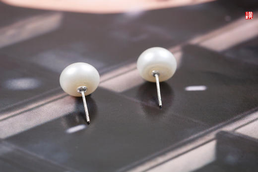 【知非】淡水珍珠耳钉 商品图5
