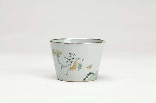 陈如冬-【尘外】银口仿古灰釉主任杯 | 吾杯 商品图0