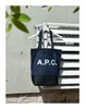 A.P.C 牛仔拼接 男女同款 托特包 PJ883 商品缩略图5