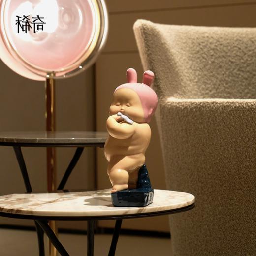 稀奇艺术瞿广慈《我的男神》收藏大卫摆件工艺品室内雕塑装饰品 商品图0