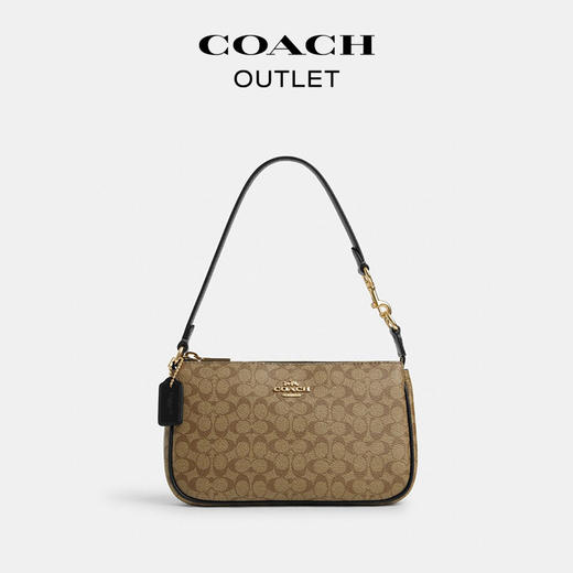 【自营】coach/蔻驰  奥莱女士经典标志拼色老花NOLITA 19号手袋 CS445 IMCBI 商品图3