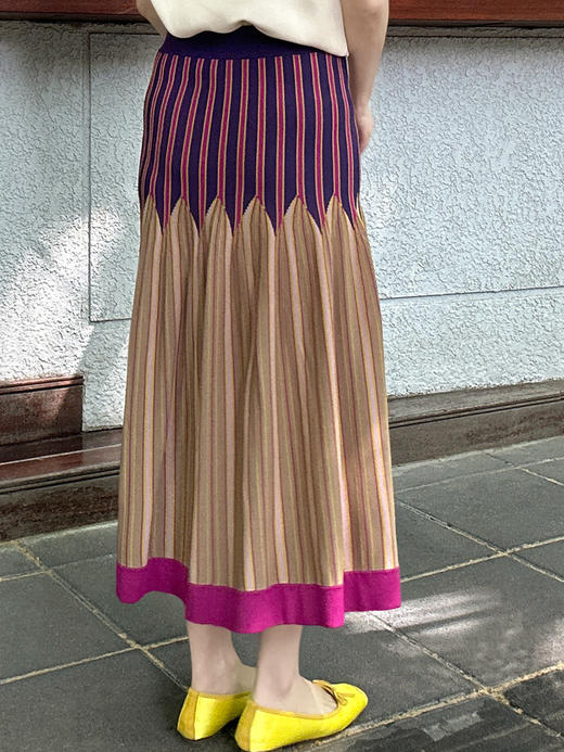 TYNVIE 中长针织半身裙 商品图4