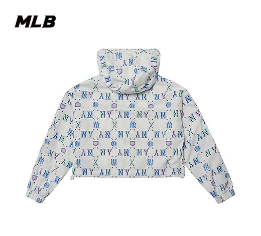 MLB男女同款时尚老花防风夹克3FWJM0121 商品图3