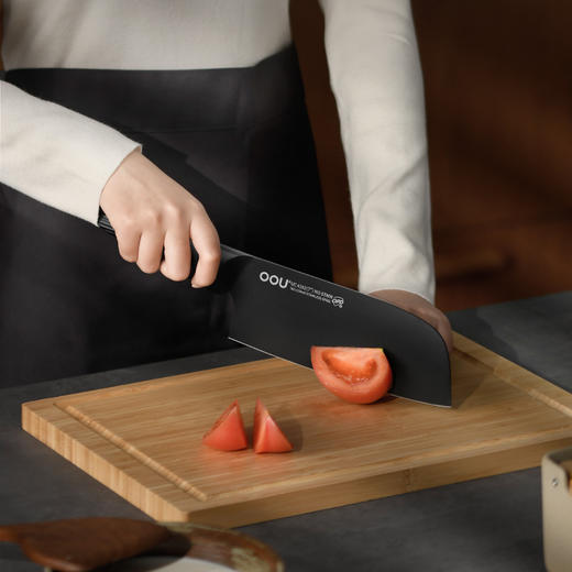 抗菌黑刃菜刀组合 | 独创BO氧化防锈专利 致密防锈膜 抗腐蚀性强 经久耐用 独创OPD抗菌专利【拾爸精选】 商品图13