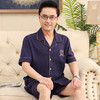 【中老年睡衣】夏季薄款男士短袖 纯棉中年爸爸休闲宽松大码家居服套装 父亲节 商品缩略图11