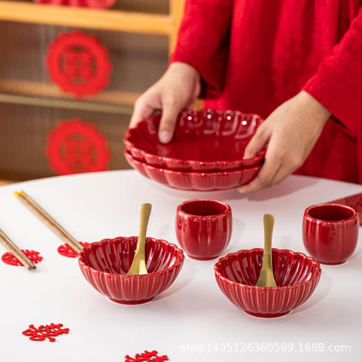 新婚礼物餐具碗筷套装 商品图3