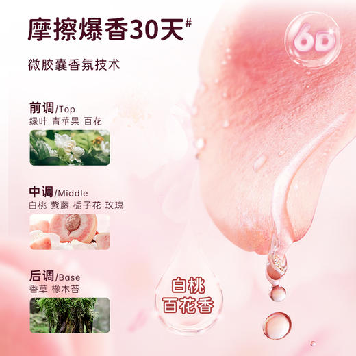 【全新升级】6效合一 高倍洁净 | 元本生活6D活氧香氛洗衣凝珠 家居清洁除螨洗涤用品 76颗/桶*2桶 商品图4