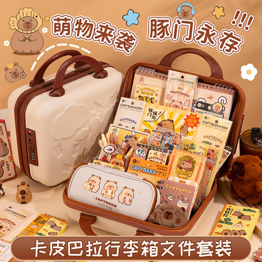 【六一儿童节！文具大礼包！】六一儿童节礼物！女孩男孩伴手礼礼品！皮巴拉文具套装！种类齐全！颜值拉满！给孩子一个快乐的六一！-ET02 商品图1